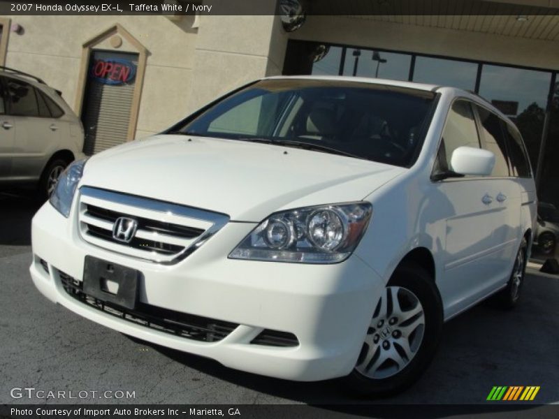 Taffeta White / Ivory 2007 Honda Odyssey EX-L