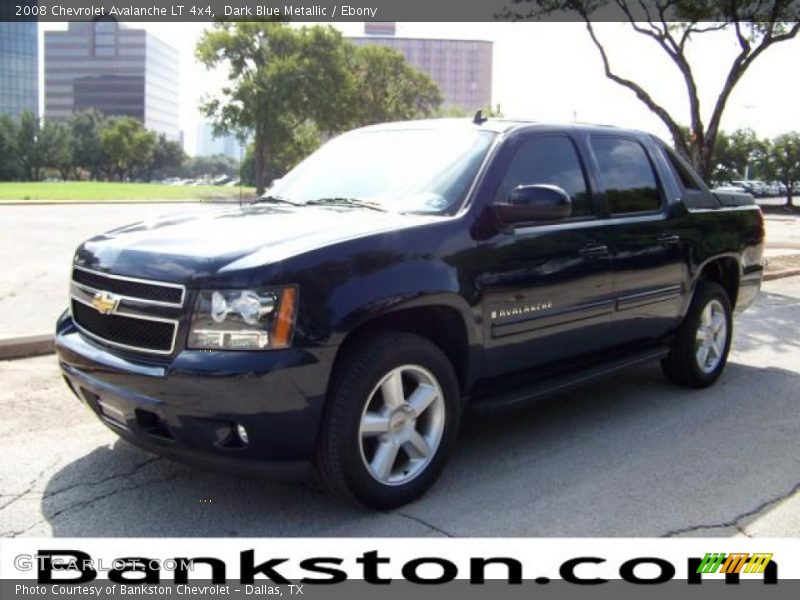 Dark Blue Metallic / Ebony 2008 Chevrolet Avalanche LT 4x4