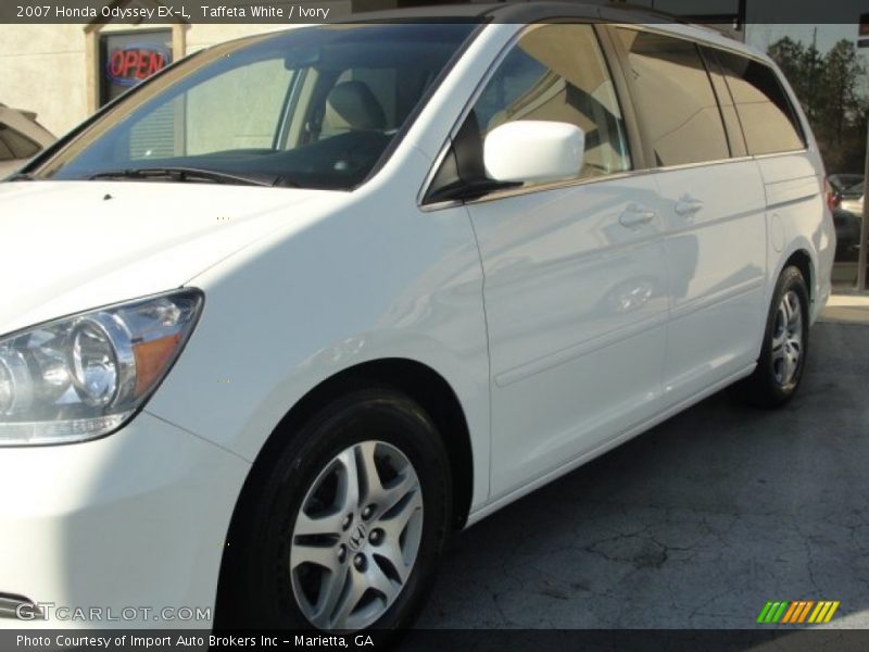 Taffeta White / Ivory 2007 Honda Odyssey EX-L