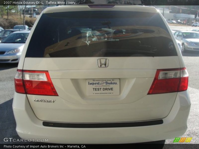 Taffeta White / Ivory 2007 Honda Odyssey EX-L