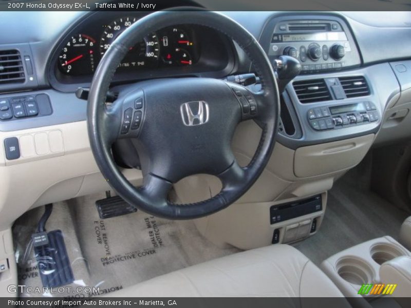 Taffeta White / Ivory 2007 Honda Odyssey EX-L