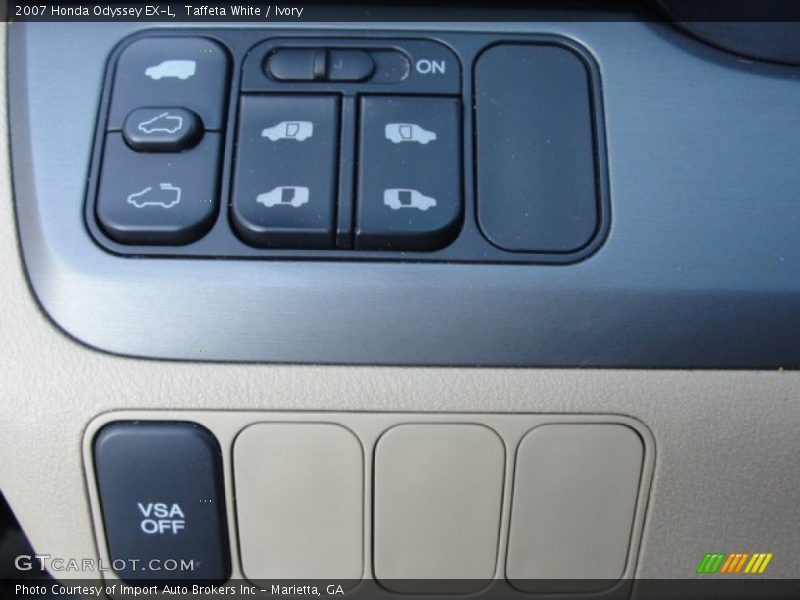 Taffeta White / Ivory 2007 Honda Odyssey EX-L