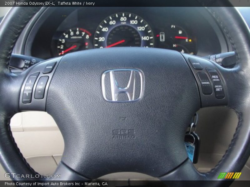 Taffeta White / Ivory 2007 Honda Odyssey EX-L