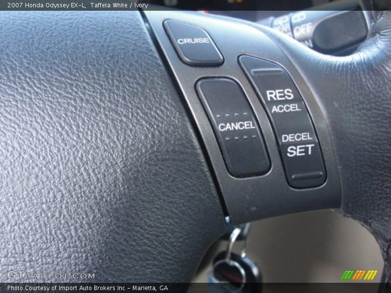 Taffeta White / Ivory 2007 Honda Odyssey EX-L