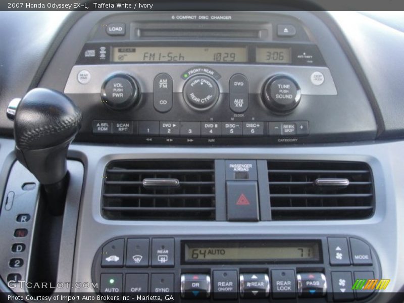 Taffeta White / Ivory 2007 Honda Odyssey EX-L