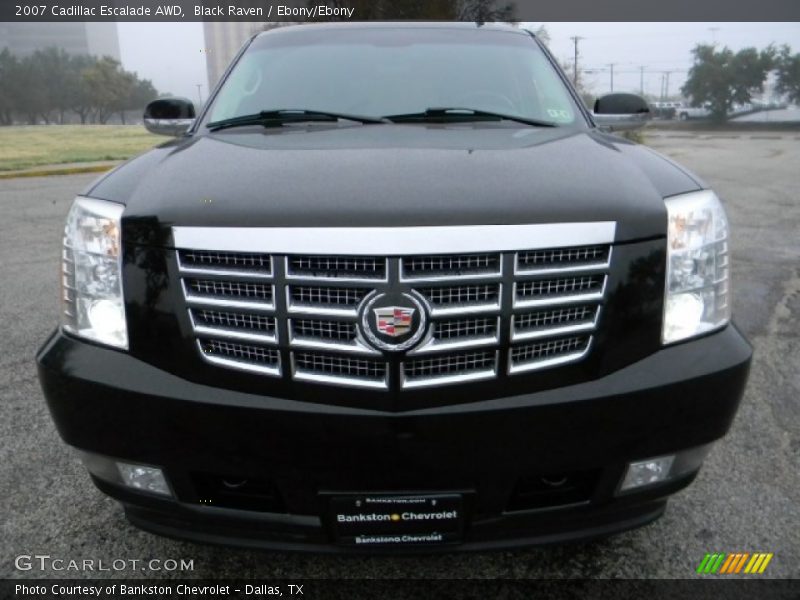 Black Raven / Ebony/Ebony 2007 Cadillac Escalade AWD