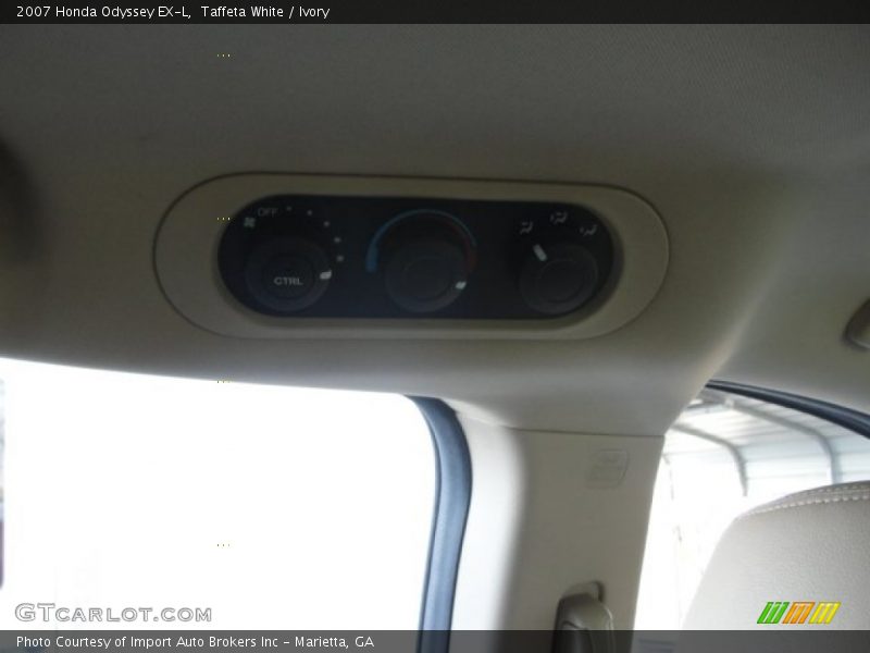 Taffeta White / Ivory 2007 Honda Odyssey EX-L