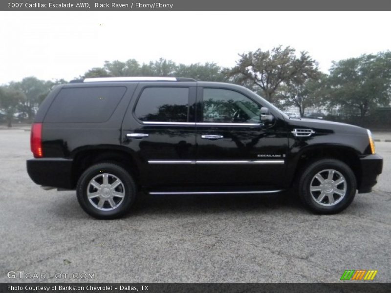 Black Raven / Ebony/Ebony 2007 Cadillac Escalade AWD