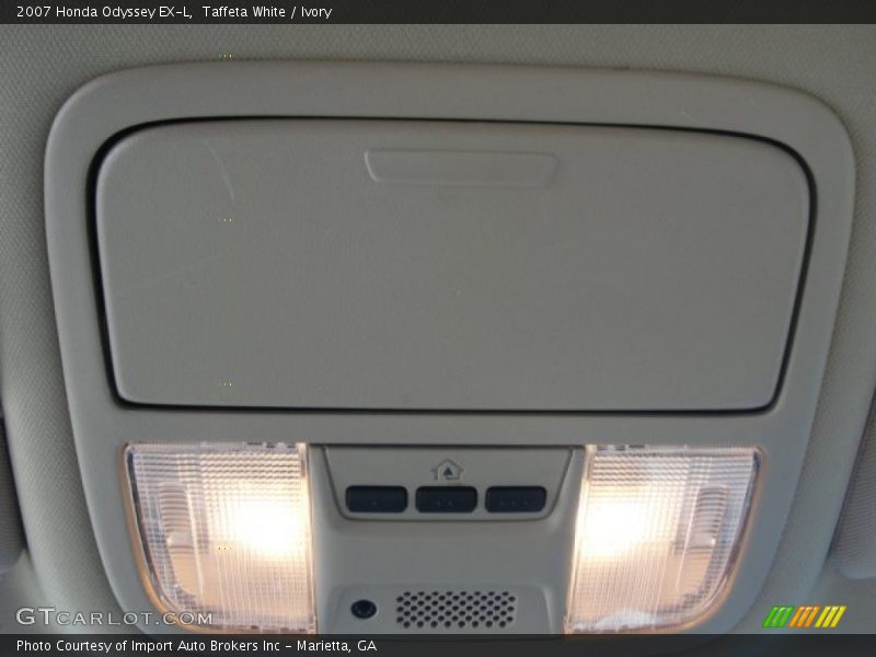 Taffeta White / Ivory 2007 Honda Odyssey EX-L