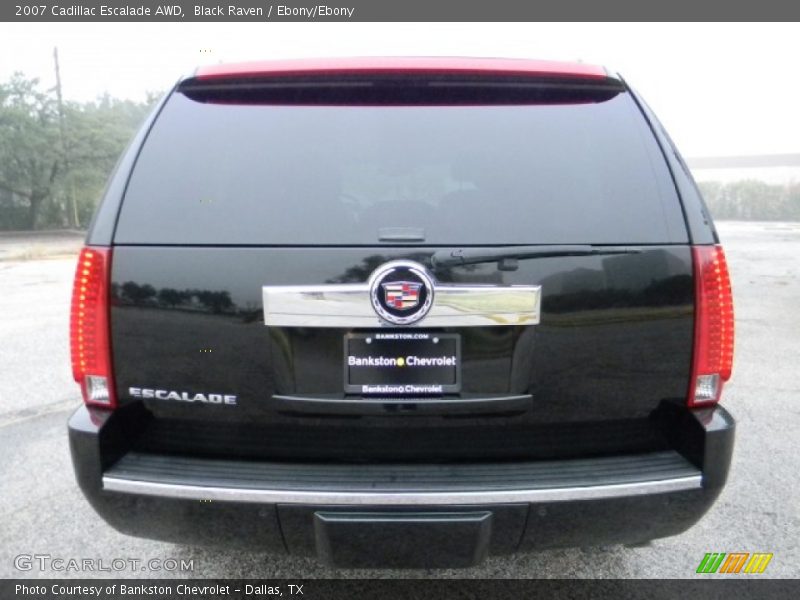 Black Raven / Ebony/Ebony 2007 Cadillac Escalade AWD
