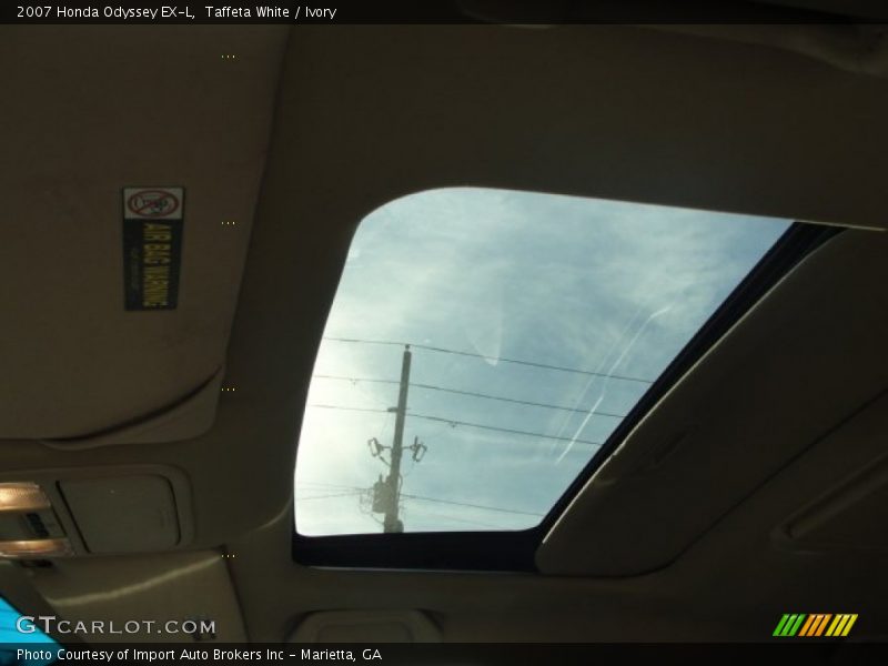 Taffeta White / Ivory 2007 Honda Odyssey EX-L