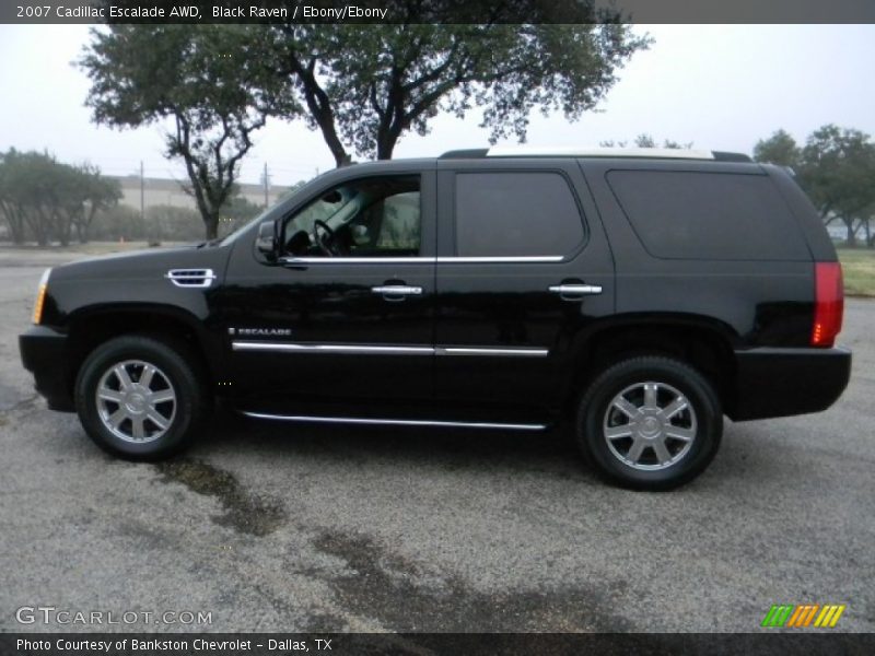 Black Raven / Ebony/Ebony 2007 Cadillac Escalade AWD