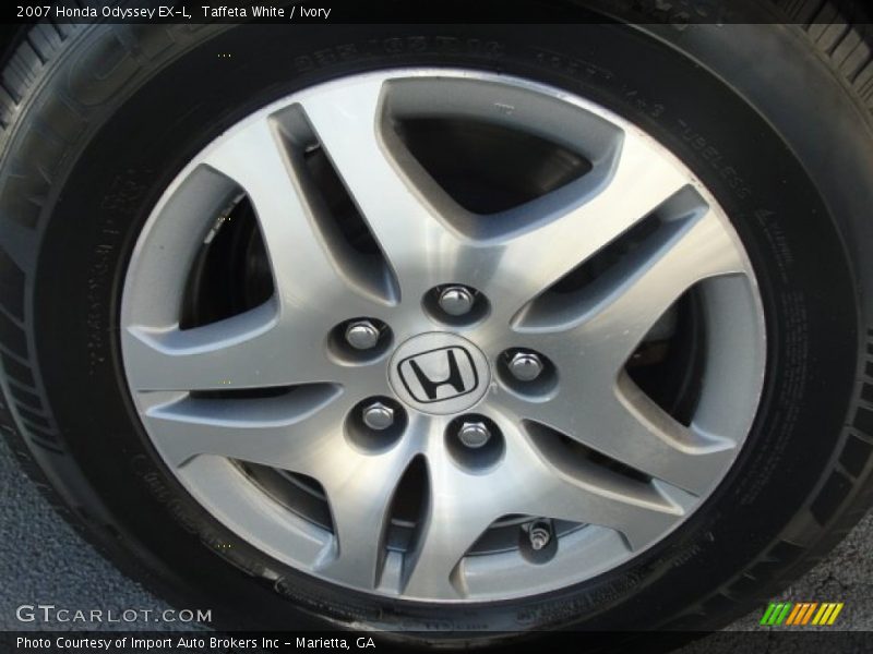 Taffeta White / Ivory 2007 Honda Odyssey EX-L