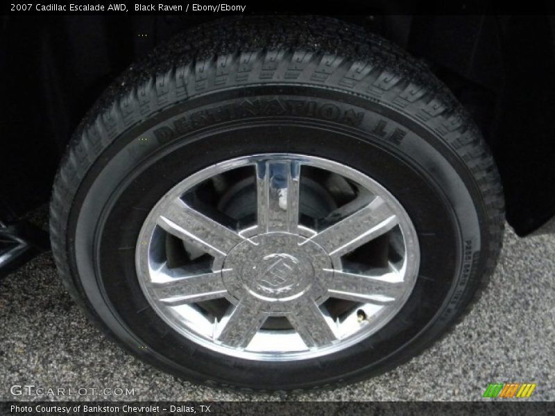 Black Raven / Ebony/Ebony 2007 Cadillac Escalade AWD