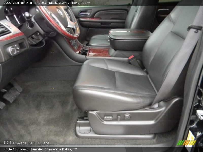 Black Raven / Ebony/Ebony 2007 Cadillac Escalade AWD