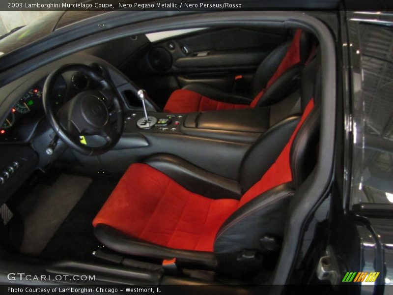  2003 Murcielago Coupe Nero Perseus/Rosso Interior