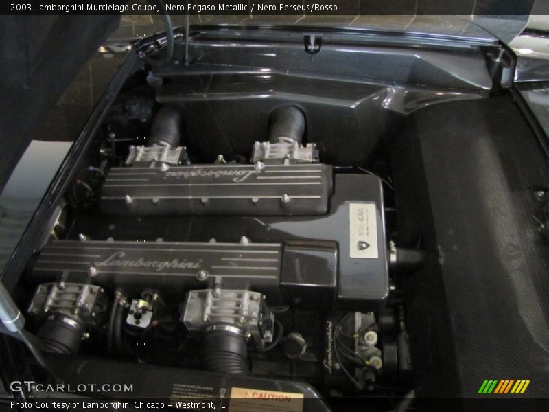  2003 Murcielago Coupe Engine - 6.2 Liter DOHC 48-Valve VVT V12