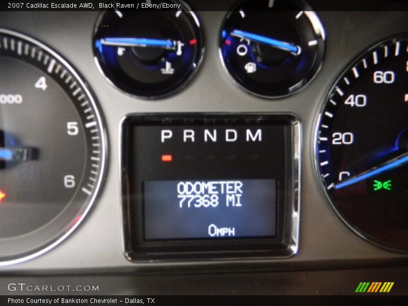Black Raven / Ebony/Ebony 2007 Cadillac Escalade AWD