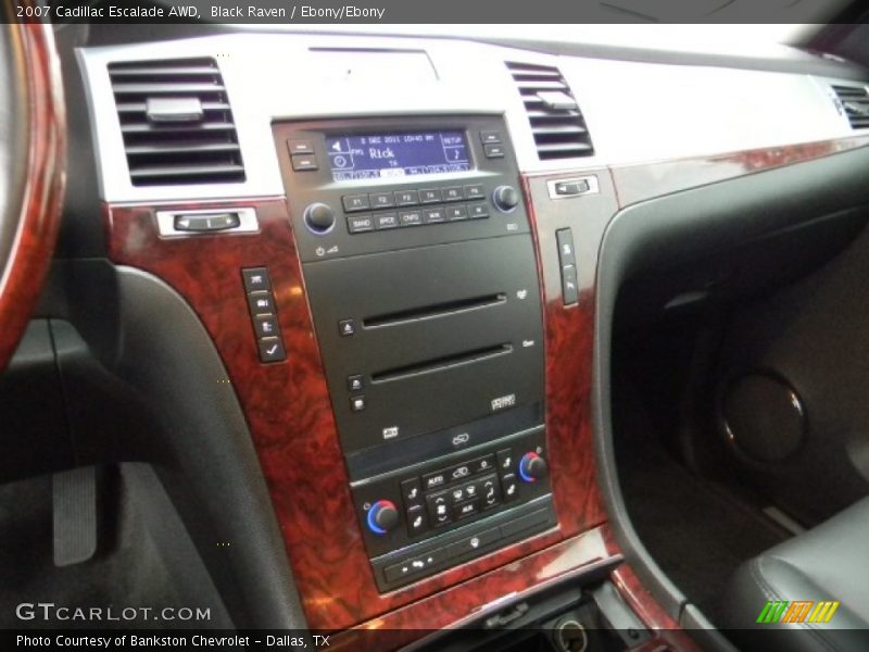 Black Raven / Ebony/Ebony 2007 Cadillac Escalade AWD