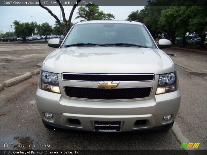 Silver Birch Metallic / Ebony 2007 Chevrolet Avalanche LT