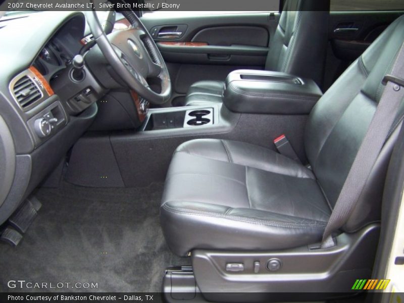 Silver Birch Metallic / Ebony 2007 Chevrolet Avalanche LT