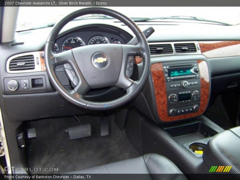 Silver Birch Metallic / Ebony 2007 Chevrolet Avalanche LT