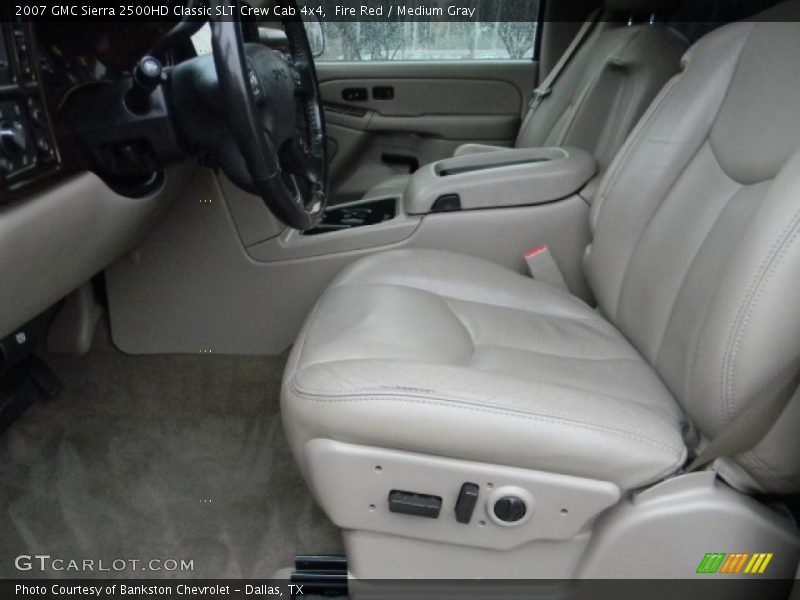 Fire Red / Medium Gray 2007 GMC Sierra 2500HD Classic SLT Crew Cab 4x4