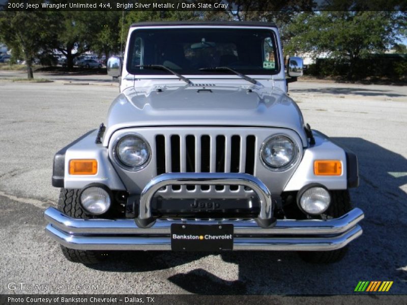 Bright Silver Metallic / Dark Slate Gray 2006 Jeep Wrangler Unlimited 4x4