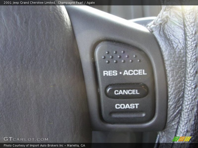 Champagne Pearl / Agate 2001 Jeep Grand Cherokee Limited