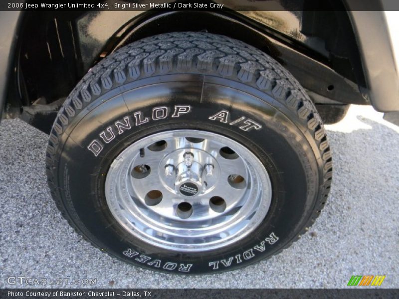 Custom Wheels of 2006 Wrangler Unlimited 4x4
