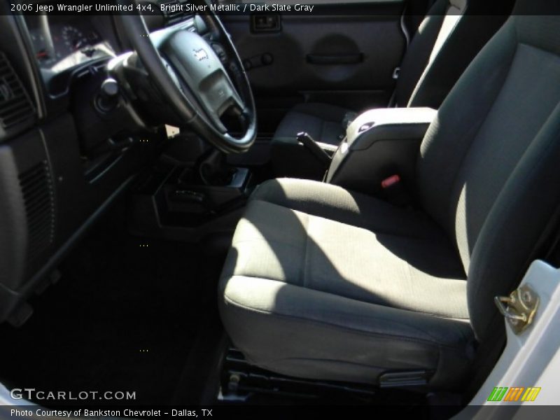 Bright Silver Metallic / Dark Slate Gray 2006 Jeep Wrangler Unlimited 4x4