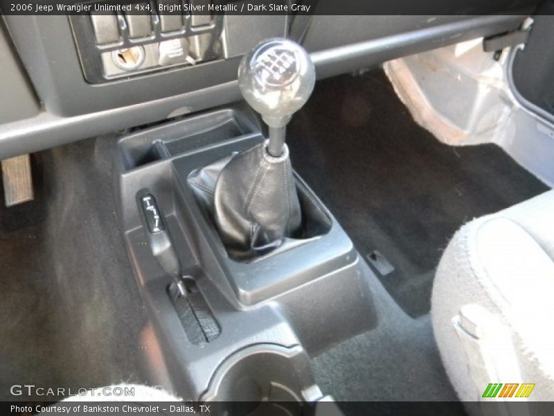 Bright Silver Metallic / Dark Slate Gray 2006 Jeep Wrangler Unlimited 4x4