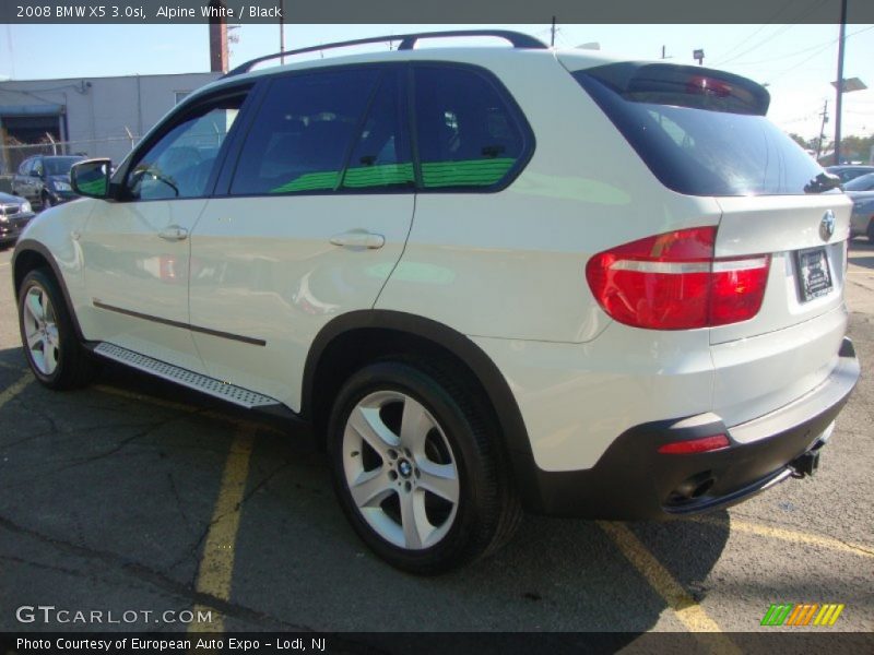 Alpine White / Black 2008 BMW X5 3.0si