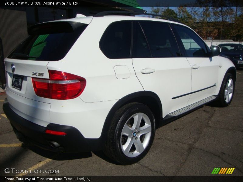 Alpine White / Black 2008 BMW X5 3.0si