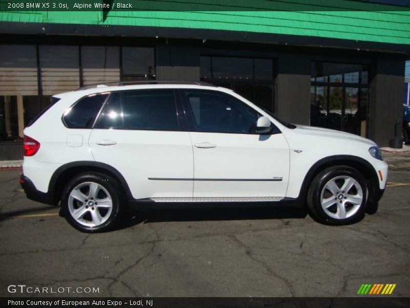 Alpine White / Black 2008 BMW X5 3.0si
