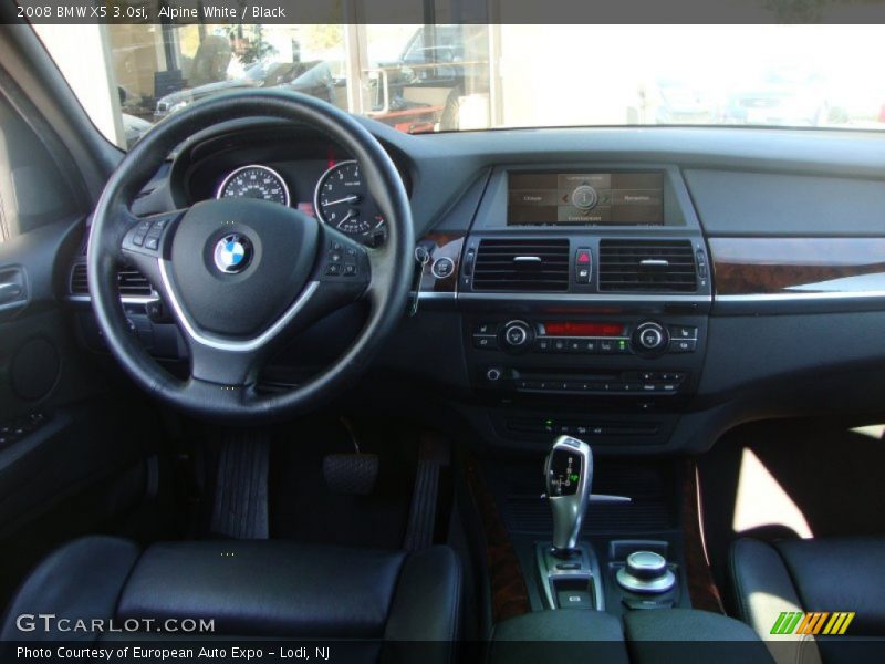 Alpine White / Black 2008 BMW X5 3.0si