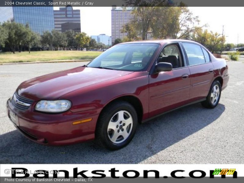 Sport Red Metallic / Gray 2004 Chevrolet Classic
