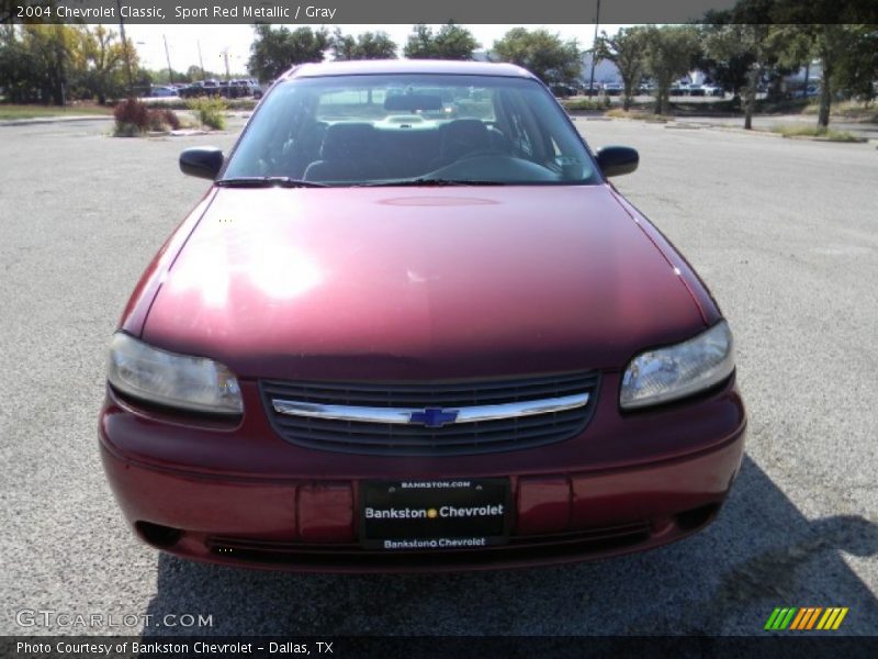 Sport Red Metallic / Gray 2004 Chevrolet Classic
