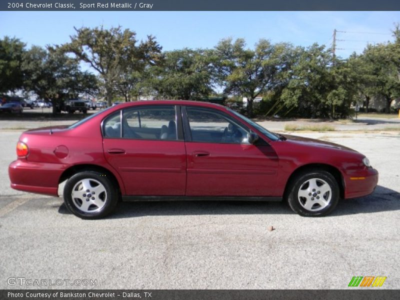 Sport Red Metallic / Gray 2004 Chevrolet Classic