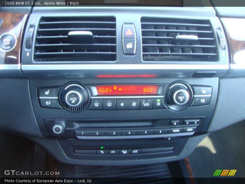 Alpine White / Black 2008 BMW X5 3.0si