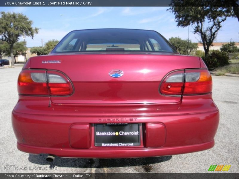 Sport Red Metallic / Gray 2004 Chevrolet Classic