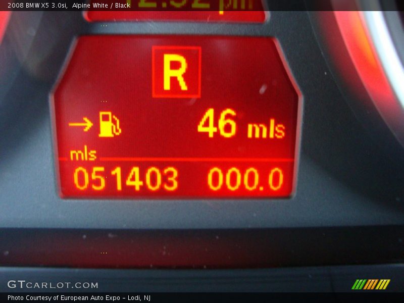 Alpine White / Black 2008 BMW X5 3.0si