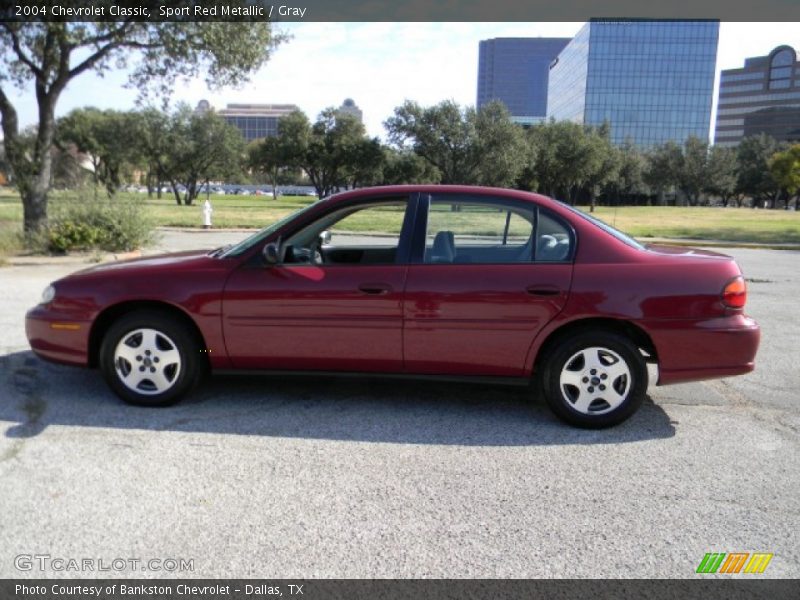 Sport Red Metallic / Gray 2004 Chevrolet Classic