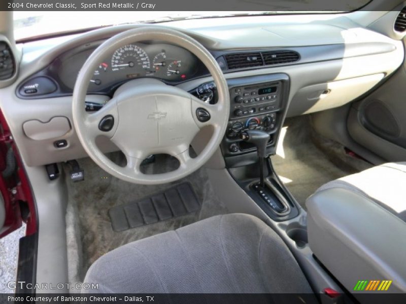 Sport Red Metallic / Gray 2004 Chevrolet Classic
