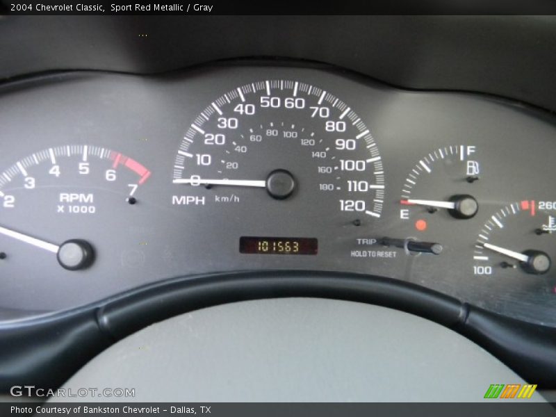 Sport Red Metallic / Gray 2004 Chevrolet Classic