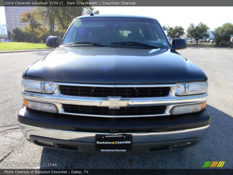 Dark Gray Metallic / Gray/Dark Charcoal 2004 Chevrolet Suburban 1500 LT