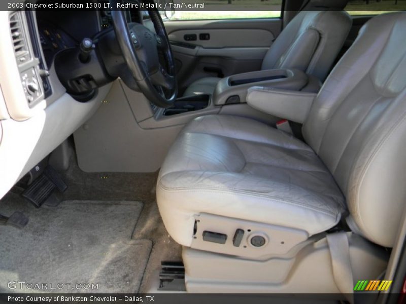 Redfire Metallic / Tan/Neutral 2003 Chevrolet Suburban 1500 LT