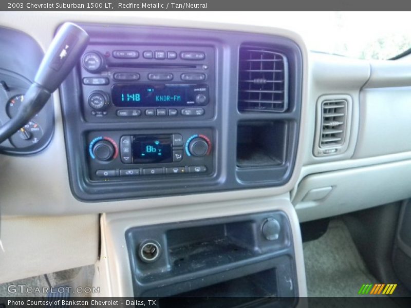 Redfire Metallic / Tan/Neutral 2003 Chevrolet Suburban 1500 LT