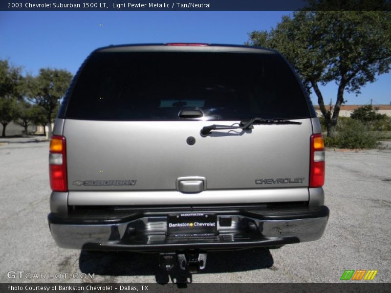 Light Pewter Metallic / Tan/Neutral 2003 Chevrolet Suburban 1500 LT