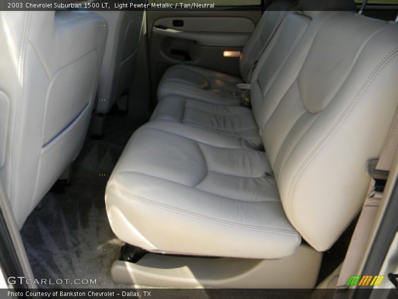 Light Pewter Metallic / Tan/Neutral 2003 Chevrolet Suburban 1500 LT
